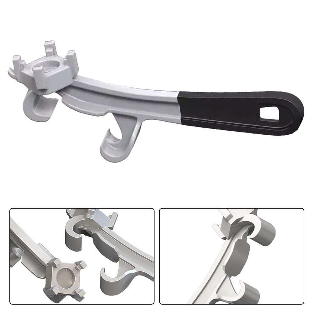 3 In 1 Bung Wrench 55 Gallon Tool for Steel Drum And Plastic Drum 10-55 ...