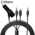 thumbnail image 1 of 3 In 1 Car Charger Type-C/Dc To Mini Dc Cable for Starlink Mini 2 Meters, 1 of 8