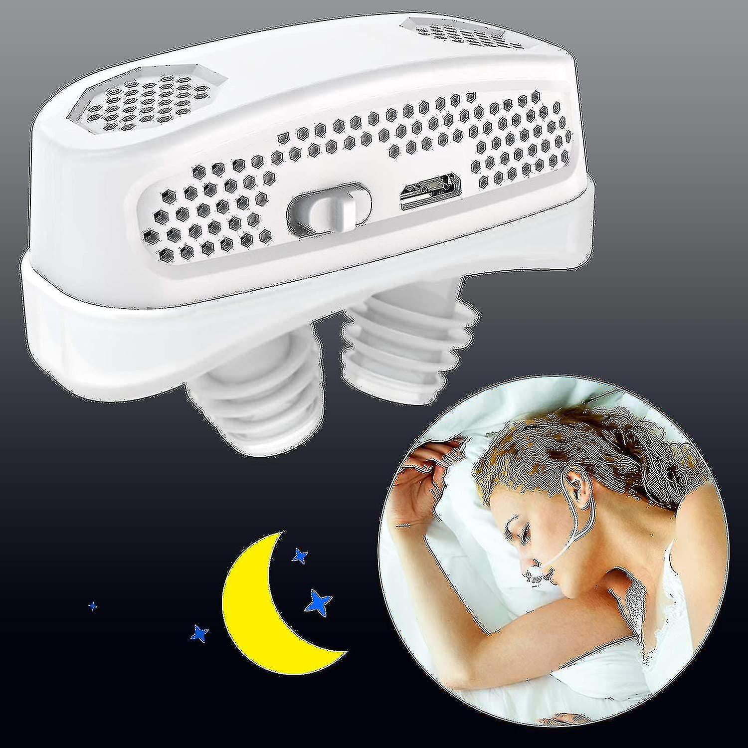3 In 1 Cpap Anti Snoring Devices Automatic Snore Sleep Apnea Aid Stopper Air Purifier Filter