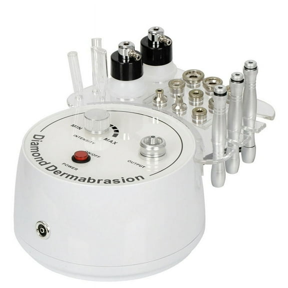 3 In 1 Diamond Microdermabrasion Machine Diamond Dermabrasion Machine for Facial Peeling Skin Care Home Salon Spa with Spray