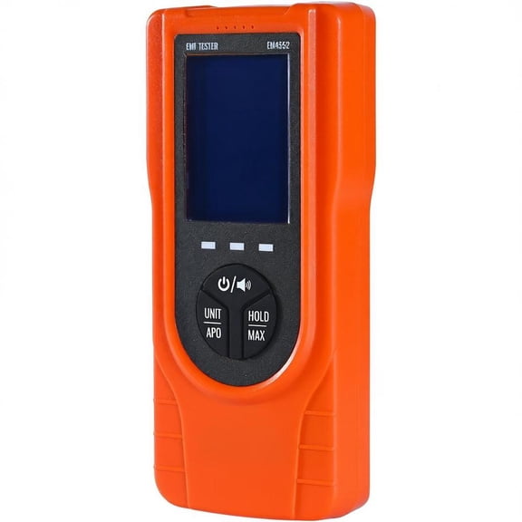 3-In-1 Emf Meter, Handheld Rechargeable Electromagnetic Field Radiation Detector, Digital Lcd Tester for Ef Mf Rf