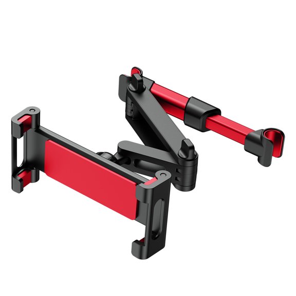 3-In-1 Extendable Foldable Car Rear Seat Mount Bracket, Universal Device Holder, Auto Storage Stand for Tablet, Mobile Phone And Backseat Entertainment Layout