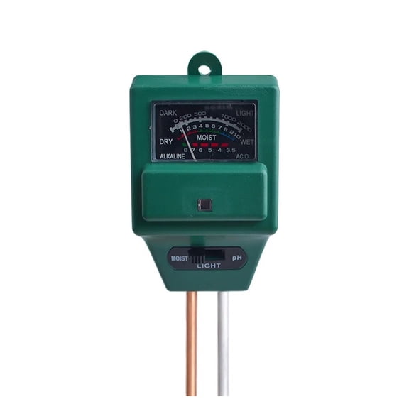 3 In 1 Garden Soil PH Tester Moisture Light Meter Plant Flowers Gardening Supplies Farm PH Soil Planting Monitoring