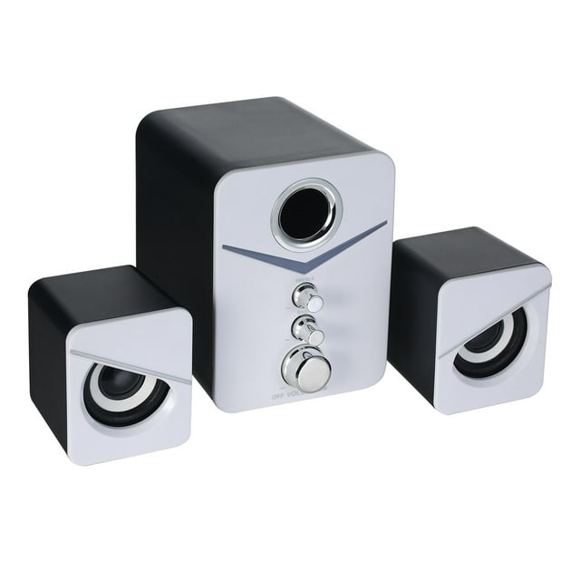 3 In 1 High and Bass Adjustment Bluetooth Speaker Sound Box 3.5mm Wired