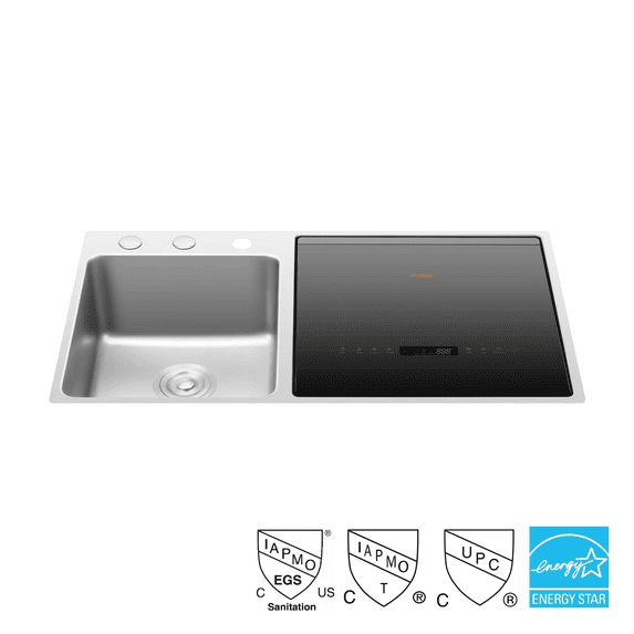 VersaWash 18 in. 3-in-1 In-Sink Dishwasher and Produce Cleaner with and 15-minute Wash Cycle