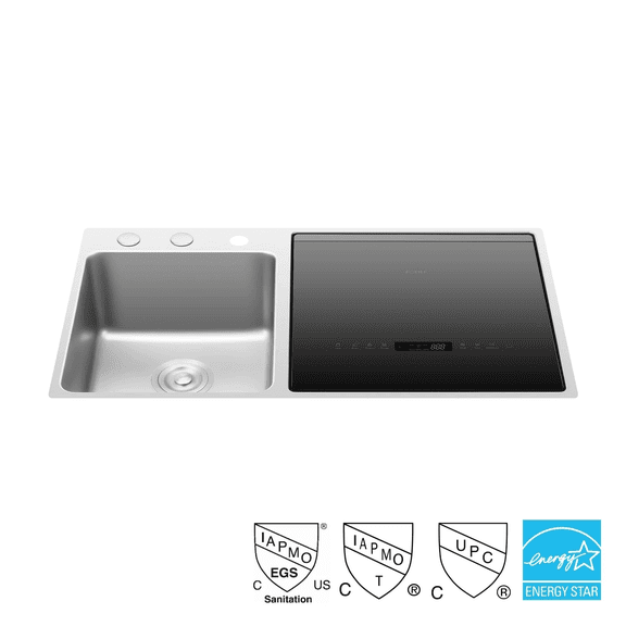 VersaWash 18 in. 3-in-1 In-Sink Dishwasher and Produce Cleaner with and 15-minute Wash Cycle