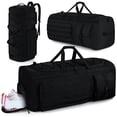 thumbnail image 1 of Gonex 130L Travel Duffel Bag for Men, 3 in 1 Extra Large Gym Bag Backpack with Shoes Compartment for Weekender Sports Workout, 1 of 9