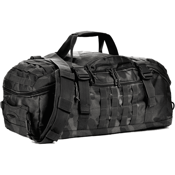 3 In 1 Military Backpack Travel Duffle Bag For Weekender Gym Traveling Workout Deployment,Blackcamo