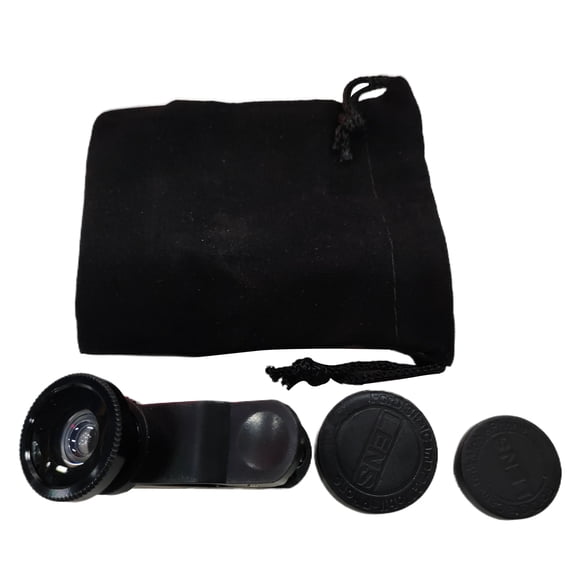 3 In 1 Mobile Phone Camera Lens Portable Clip On Phone Fisheye Lens Wide Angles Macro Fish Eye Lens Clip Lens