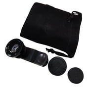 3 In 1 Mobile Phone Camera Lens Wide Angle Macro Fish Eye Lens Clip On Smartphone Fisheye Lens Universal Camera Lens