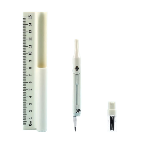 3 In 1 Multifunctional Compass Ruler and Pencil Multitool For Students Engineers and Artists Multipurpose Drawing Tool
