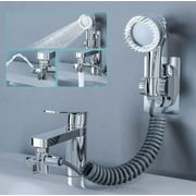 3-In-1 Multifunctional Faucet with 360° Rotating Faucet and Massage Shower Head, Sink Faucet for Daily Washing, Small Pet Bathing, Universal Interface for Sink faucet