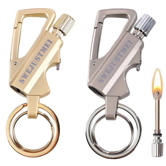 3 In 1 Multitool Keychain Lighter Bottle Opener 3.58x1.4x0.63 Inch