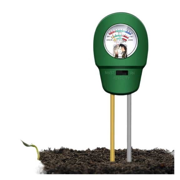 3 In 1 Soil PH Tester Moisture PH Meter Humidity Acidity Tester Flower Meter Metal Sensor Analyzer For Planting Garden