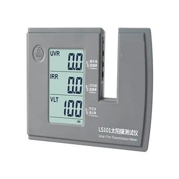3 In 1 Solar Film Transmission Tester With Digital UV/IR Rejection Light Transmittance Meter ,Automatic Calibration