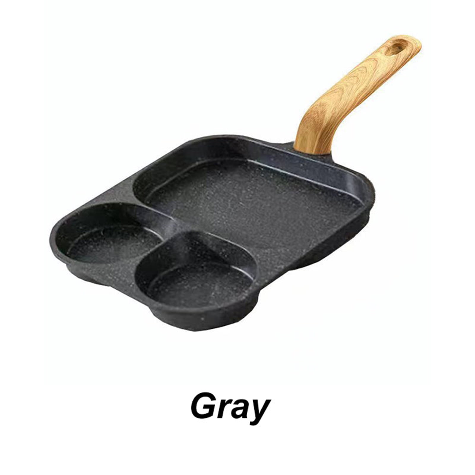 3-In-1 Split Non-Stick Pan, Multi-Function Frying Skillet Featuring ...