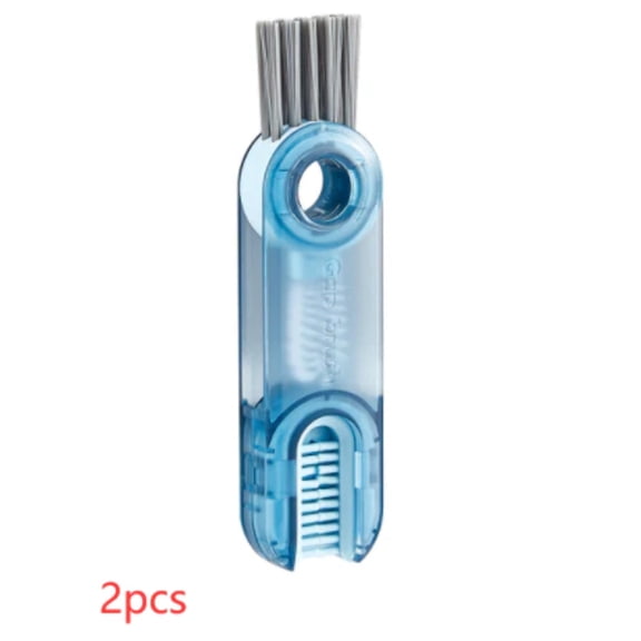 3 In 1 Tiny Bottle Cup Cover Brush Straw Cleaner Tools Multi-Functional Crevice Cleaning Brush Kitchen Tools Gadgets