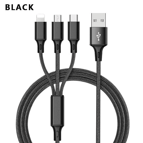 Cshidworld 3Pack [Apple MFi Certified] Lightning Charger Cables (3/6/6ft), Nylon Fast Charging Cord Compatible With IPhone 13/13 Pro/12/11/11 Pro/X/Xs Max/XR/ IPad Air 2/Mini Airpods