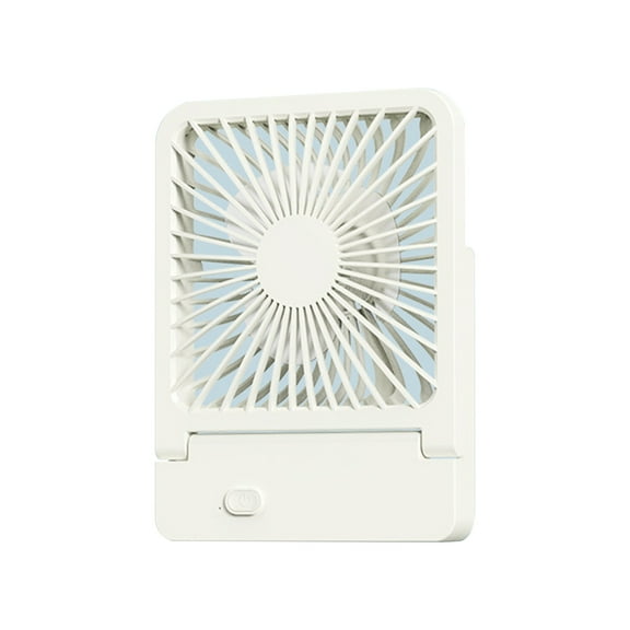 3 In 1 Usb Rechargeable Desktop Office Fan With Foldable Stand Multi Speed Settings For Home Travel And Personal Use 0.68 Lb