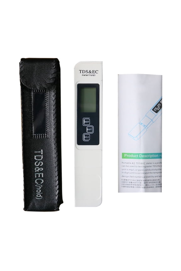 3 In 1 Water Tester TDS EC Meter Temperature Digital LCD Water Testing Pen Purity Filter With 4 Different Modes Water Tester ,Multifunctional