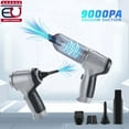 thumbnail image 1 of 3 In 1 Wireless Car Vacuum Cleaner Air Blower Handheld Power Suction Dust Blow, 1 of 6