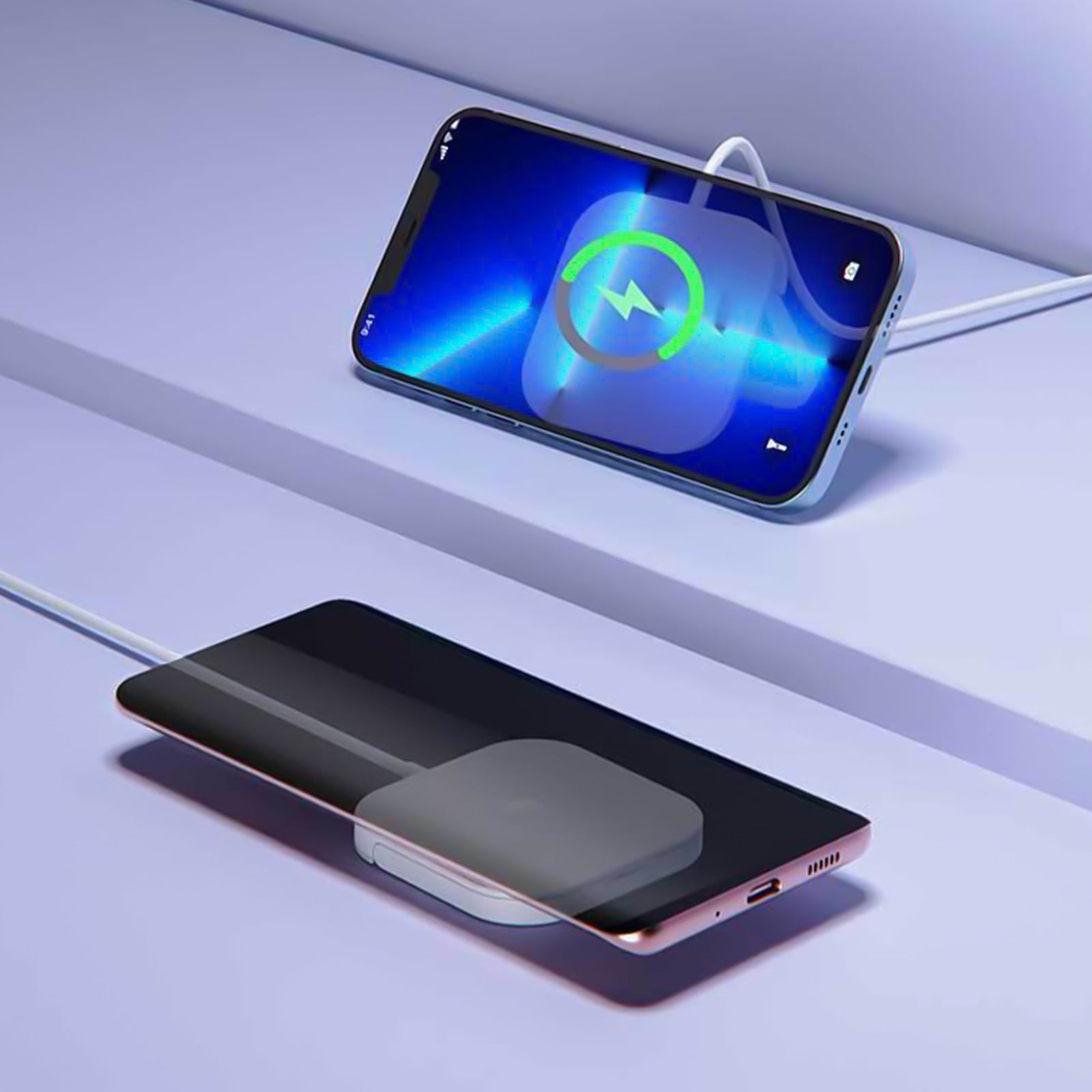 3 In 1 Wireless Charger, 15W, Fast Wireless Charging Pad, For IOS \u0026 Android Smartphones, For Home and Office Use Wireless Charger Up to 50% Off