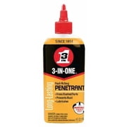 3-In-One 120015 4 oz Bottle of Fast Acting Penetrating Drip Oil With Twist Spout
