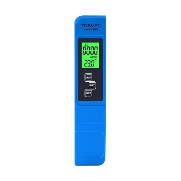3 In1 EC Meter TDS Temperature Tester Conductivity Water Quality Measurement Pen 0-9999ppm For Swimming Aquariums ,Accurate and Reliable
