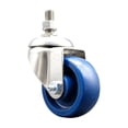 thumbnail image 1 of 3 Inch 316SS Solid Polyurethane Wheel Swivel 10mm Threaded Stem Caster SCC, 1 of 2
