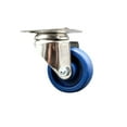 thumbnail image 1 of 3 Inch 316SS Solid Polyurethane Wheel Swivel Top Plate Caster Service Caster, 1 of 2