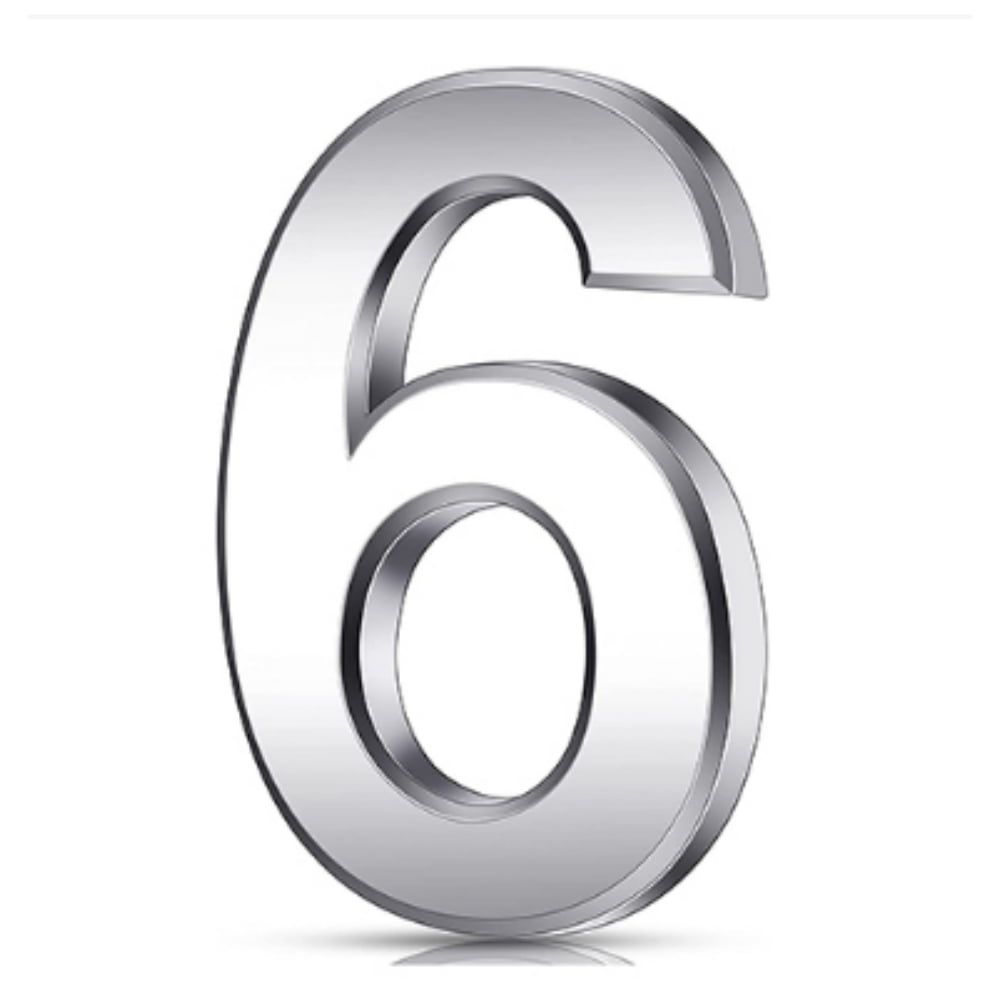 3 Inch 3D Mailbox Numbers, Self Adhesive Waterproof House Numbers, DIY