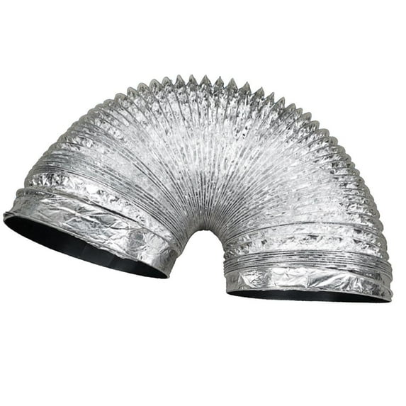 3 Inch 5 Feet Flexible Air Ducting Hose Kitchen Ventilation Building Supplies - 10cm-2m