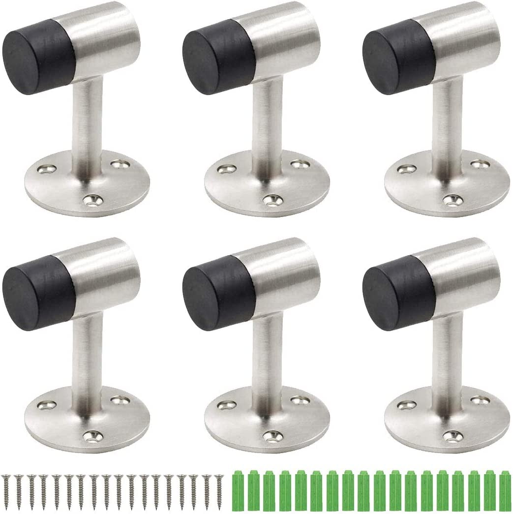 3 Inch Riser Stopper 3 Inch / 75mm Heavy Duty Floor Stop, Door Stopper Stainless Steel ...