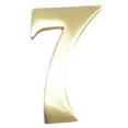 thumbnail image 1 of 3-Inch Brass Mailbox Number 7 – Self Adhesive Floating #7, 1 of 2