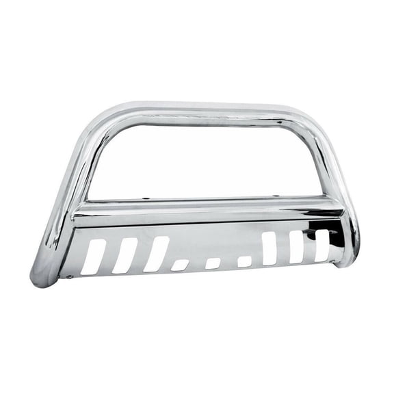 3-Inch Bull Bar Bumper Guard - Chrome Stainless Steel Front Protection