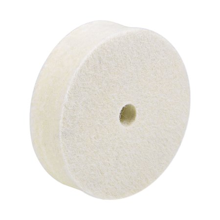 3-Inch Compressed Wool Polishing Wheel Round Buffing Pads 1pcs
