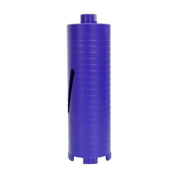 3 Inch Diamond Dry Core Drill Bit, Upgraded Welded Turbo Drill Bit for Concrete with Rebar, Masonry, Brick, Mortar, 5/8"-11 Thread