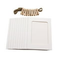 thumbnail image 1 of 3 Inch Diy Photo Wall Hanging Frame Set with Rope And Clips, Paper Picture Display for Bedroom Dorm Room, Memory Collage for Family Photos, Gift for Teens, 1X Rope + 10X Photo Frames + 10X Clips, 1 of 1