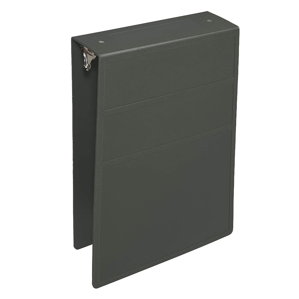 3Inch Duty 3Ring Binder Top Opening, Charcoal Gray