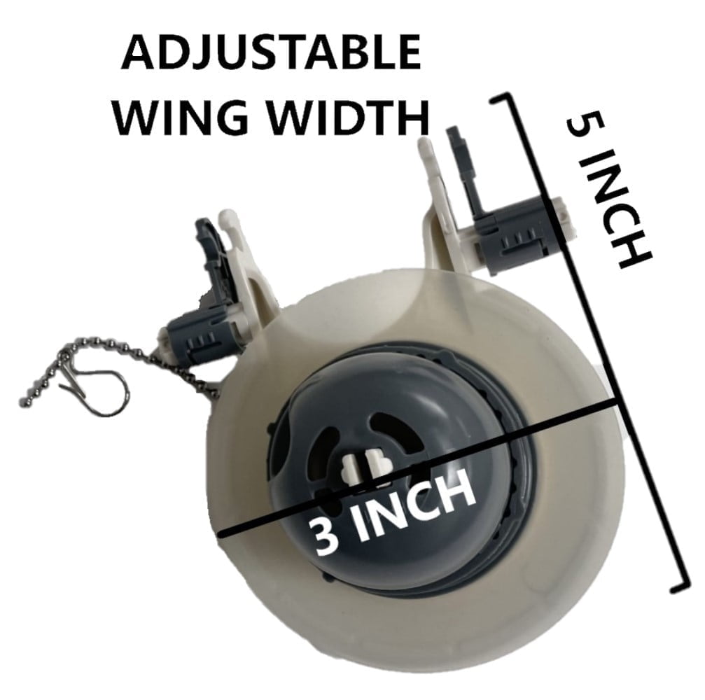 3 Inch Flapper Valve, Adjustable Wings and Water Weight. Universal fit ...
