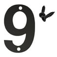 thumbnail image 1 of 3-Inch Floating Metal House Numbers - Modern Address Plaque for Mailbox & Garage (Set of 1) | Weatherproof Large Digit Sign for Outdoor Visibility | Easy Install DIY Home Numbers Kit, 1 of 1