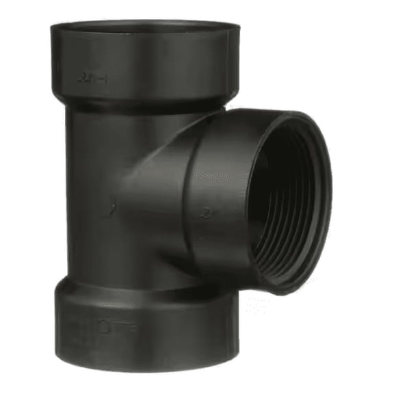 3 Inch Flush Cleanout Tee , ABS Fitting