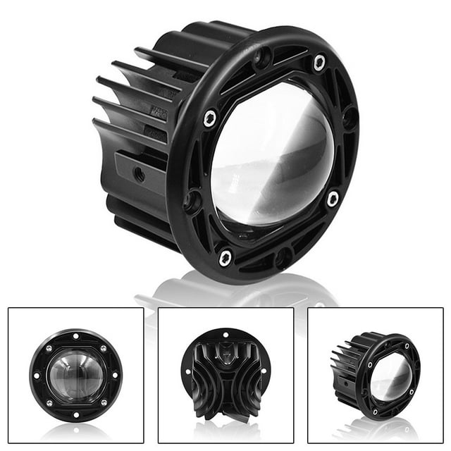 3 Inch Flush Mount LED Work Pod Light 40W Dual Color Fog Lamp Driving Beam