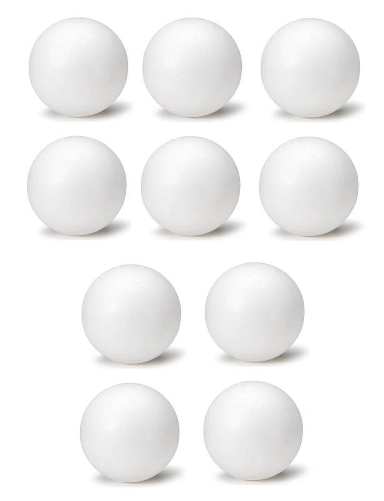 Styrofoam Balls 3 Inch - Bag of 6