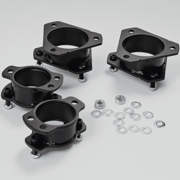 3-Inch Front 2-Inch Rear Leveling Lift Kit for Ford Explorer 2WD 4WD 2006-2010, Steel Spacers, Gray Painted