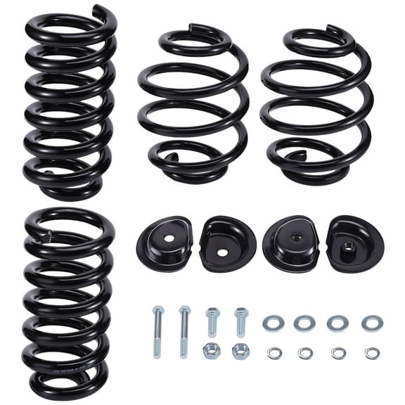 3 Inch Front / 5 Inch Rear Drop Spring Lowering Kit for Chevrolet C10 1963-1972