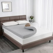 3 Inch Gel Memory Foam Mattress Topper Queen, Cooling Mattress Topper with Removable & Washable Cover