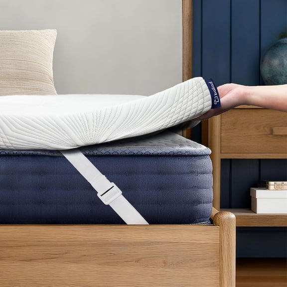 3 Inch Gel Memory Foam Mattress Topper Twin XL Size, High Density Cooling Pad with Premium Removable Cover, Pressure Relief Bed Topper, (CertiPUR-US & Oeko-Tex Certified)