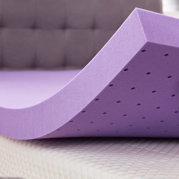 3 Inch Gel Memory Foam Mattress Topper Ventilated Soft Pad  Breathable Bed Certipur-us Certified Size