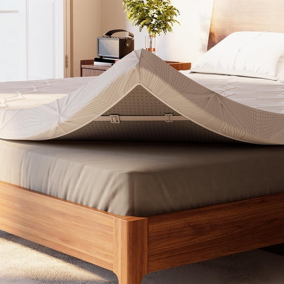 3 Inch Gel Memory  Mattress Topper  Size, High Density Cooling Pad with  Removable Cover,   Bed Topper, (CertiPUR- & Oeko-Tex Certified)